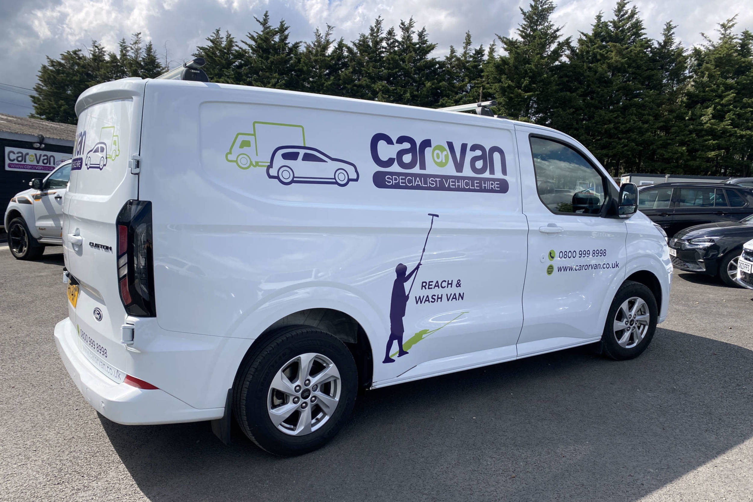 Reach and Wash Vans