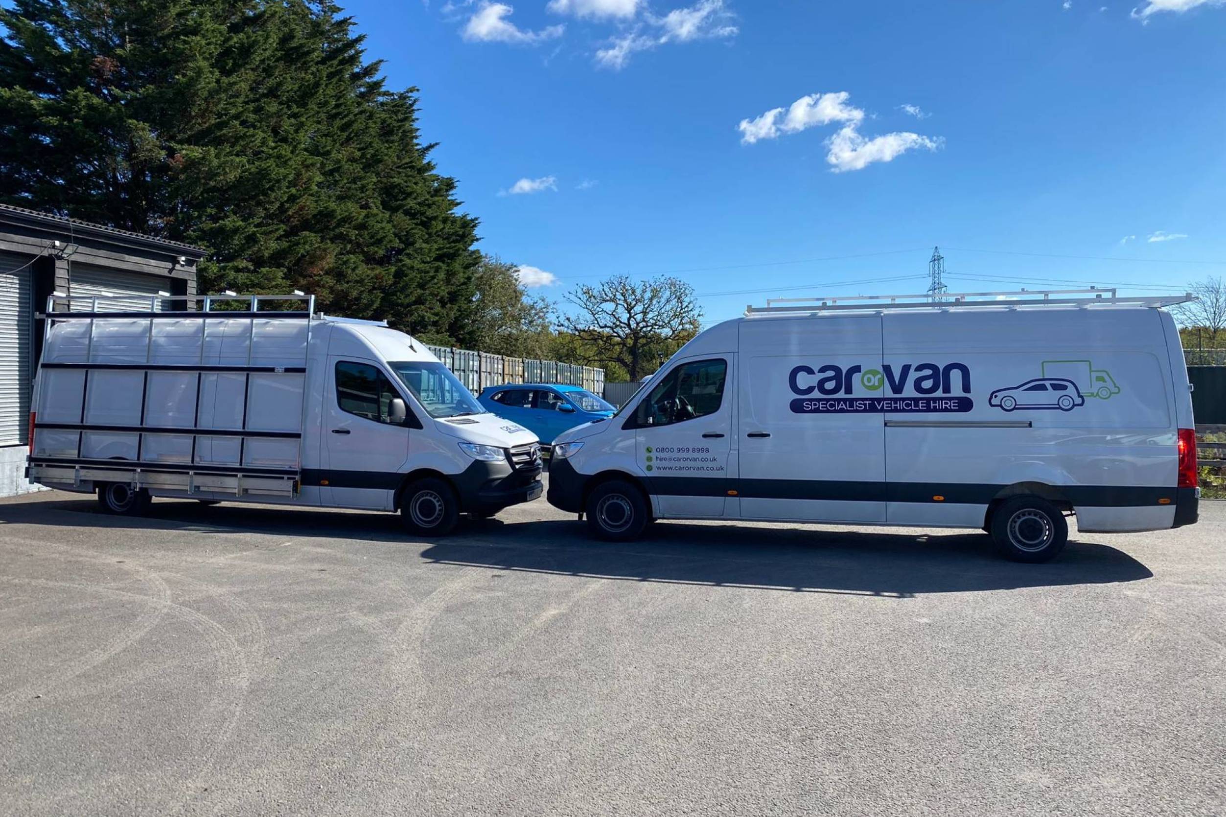 Glazing Van Hire